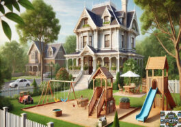 10 Concept Ideas for a Classic House Complete with Children's Playground
