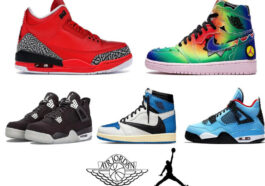 Top 10 Best Sneakers Air Jordan Collaborations with Celebrities 2025 Update