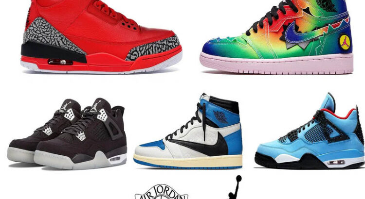 Top 10 Best Sneakers Air Jordan Collaborations with Celebrities 2025 Update