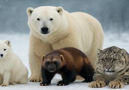 Top 10 Animals with Thick Fur that Live in Cold Weather and have very Sharp Claws