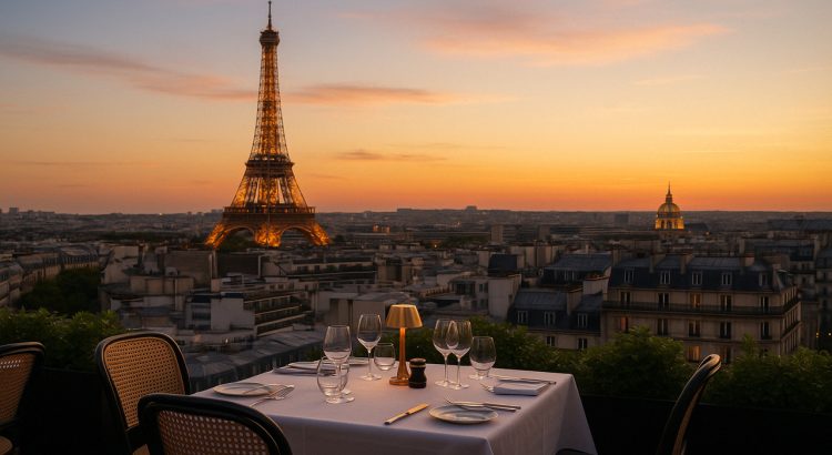 Top 10 Luxury Rooftop Restaurant in Paris, Romantic Dinner with the Best View