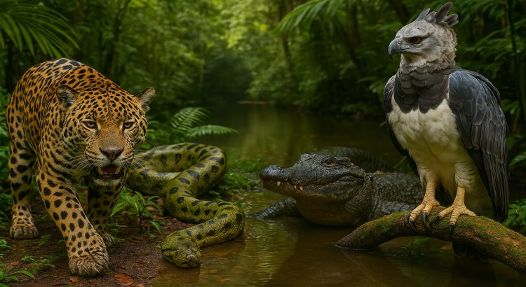 Top 10 Species Wildest Predatory Animals in Brazilian Amazon Forest