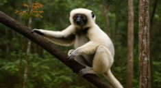 10 Unique Wild Animals in Madagascar, Amazing Species Sifaka Sutra
