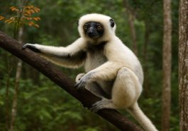 10 Unique Wild Animals in Madagascar, Amazing Species Sifaka Sutra
