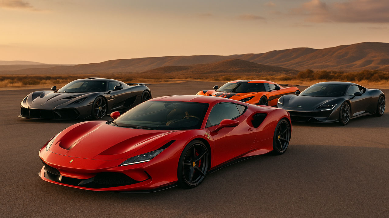 Top 10 Luxury Super Cars 2025 Update, Powerful and Fastest Dream Cars of all time