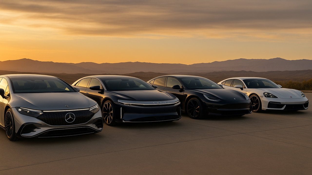 Top 10 Most Luxurious Electric Car Designs With Advanced Technology 2025