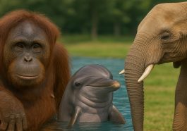 Top 10 Smartest Animals in the World 2025, there are Orangutans and Dolphins